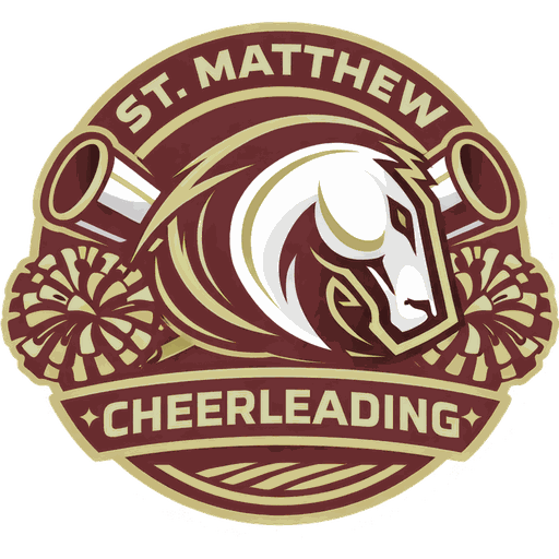 St. Matthew Cheerleading logo